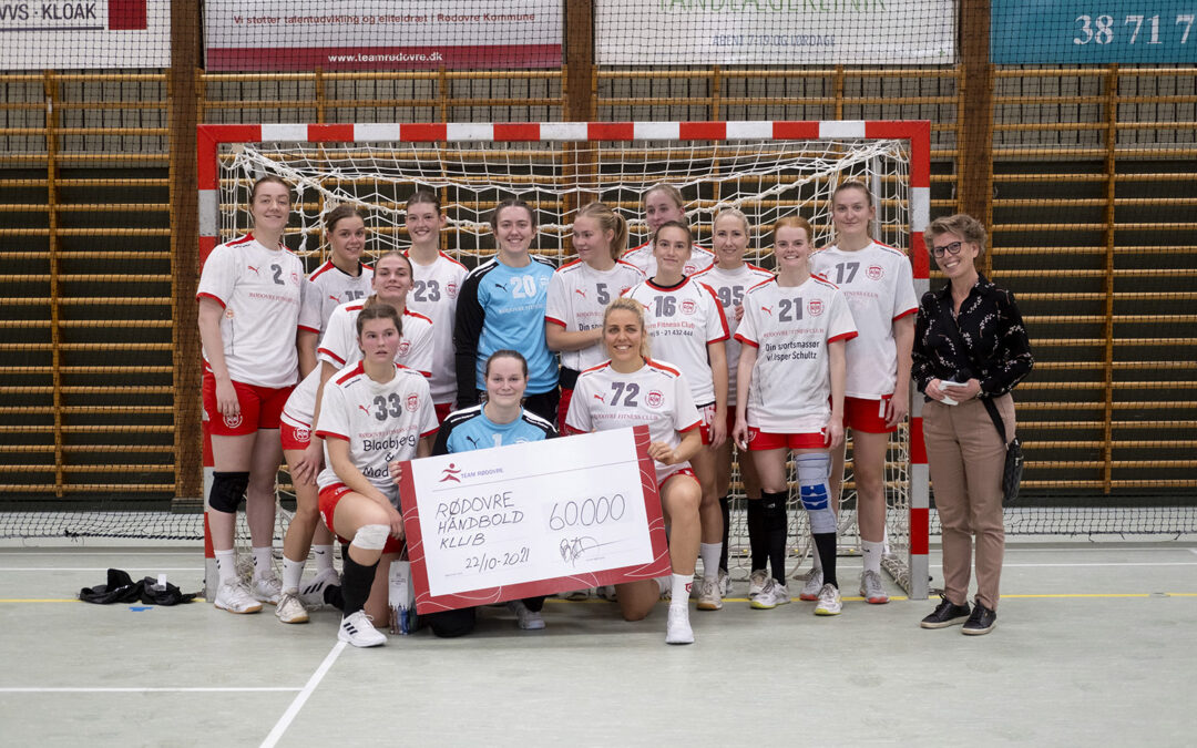 Håndbolddamer får 60.000 i støtte